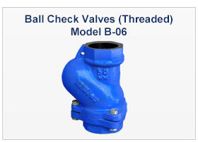Ball Check Valves B-06